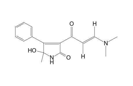 trans-3-[3-(DIMETHYLAMINO)ACRYLOYL]-5-HYDROXY-5-METHYL-4-PHENYL-3-PYRROLIN-2-ONE