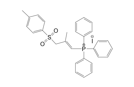 (E)-(2-Methyl-3-tosyl-1-propenyl)triphenylphosphonium iodide