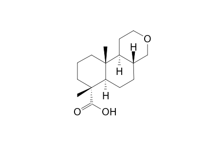 [4AS-(4A-ALPHA,6A-BETA,7-ALPHA,10A-ALPHA,10B-BETA)]-DODECAHYDRO-7,10A-DIMETHYL-1H-NAPHTHO-[2,1-C]-PYRAN-7-CARBOXYLIC_ACID