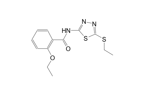 2-ethoxy-N-[5-(ethylsulfanyl)-1,3,4-thiadiazol-2-yl]benzamide