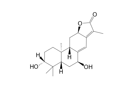 3.alpha.,7.beta.-Dihydroxy-(ent)-abieta-8(14),13(15)-dien-16,12-olide