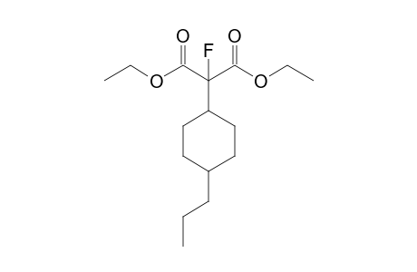 Diethyl Fluoro(4-propylcyclohexyl)malonate