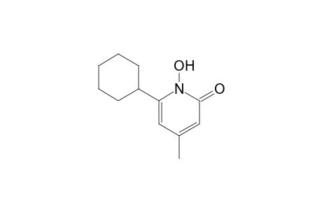 6-cyclohexyl-1-hydroxy-4-methyl-2(1H)-pyridone