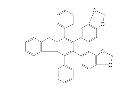 2,3-bis[3,4-(Methylenedioxy)phenyl]-1,4-diphenylfluorene