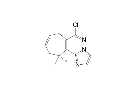 6-CHLORO-11,11-DIMETHYL-10,11-DIHYDRO-7H-CYCLOHEPTA-[D]-IMIDAZO-[1.2-B]-PYRIDAZINE