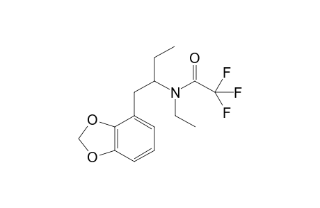 N-Ethyl-1-(2,3-methylenedioxyphenyl)butan-2-amine TFA