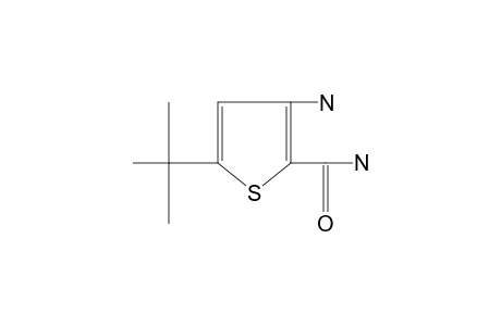 3-amino-5-tert-butyl-2-thiophenecarboxamide