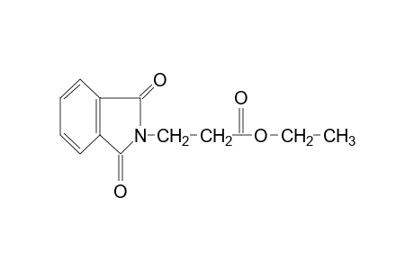 1,3-dioxo-2-isoindolinepropionic acid, ethyl ester