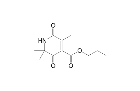 2,2,5-trimethyl-3,6-dioxo-1H-pyridine-4-carboxylic acid propyl ester