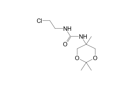 3-(2-chloroethyl)-1-(2,2,5-trimethyl-1,3-dioxan-5-yl)urea