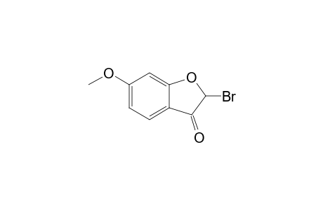 2-bromo-6-methoxy-1-benzofuran-3-one