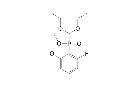 ETHYL-DIETHOXYMETHYL-(2-FLUORO-6-HYDROXYPHENYL)-PHOSPHINATE