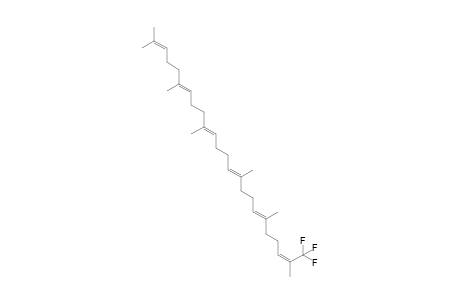 (2Z,6E,10E,14E,18E)-1,1,1-Trifluoro-2,6,10,15,19,23-hexamethyltetracosa-2,6,10,14,18,22-hexaene