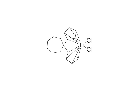 [1,1'(Cycloheptane)dicyclopentadienyl)titaniumdichloride]complex