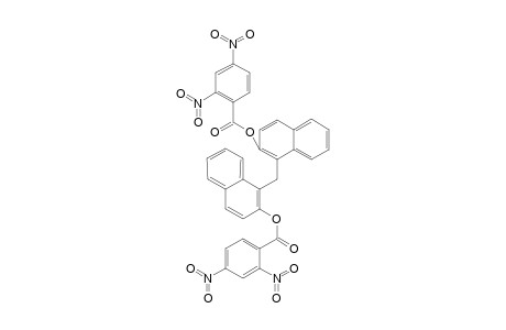 1-((2-[(2,4-Dinitrobenzoyl)oxy]-1-naphthyl)methyl)-2-naphthyl 2,4-dinitrobenzoate