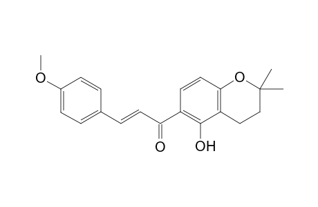 1-(5-HYDROXY-2,2-DIMETHYLCHROMAN-6-YL)-3-(4-METHOXYPHENYL)-PROPENONE