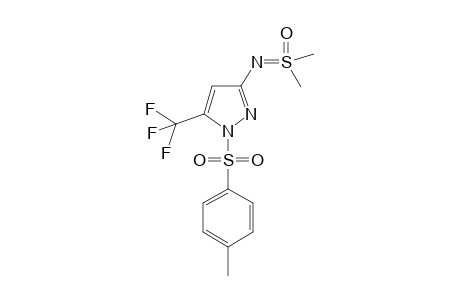 3-(S,S-DIMETHYLSULFOXIMIDO)-5-(TRIFLUOROMETHYL)-1H-1-(PARA-TOSYLPYRAZOLE)