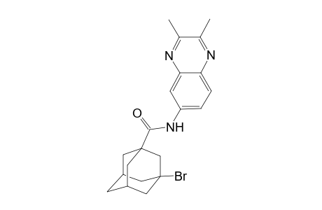 3-Bromo-N-(2,3-dimethyl-6-quinoxalinyl)-1-adamantanecarboxamide