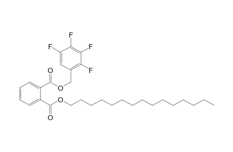 Phthalic acid, pentadecyl 2,3,4,5-tetrafluorobenzyl ester