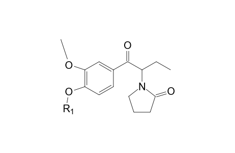 MDPBP-M (demethylenyl-methyl-oxo-glucuronide) MS2