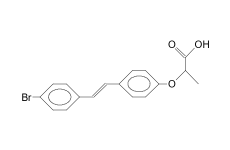 E-4-Bromo-4'-(1-carboxy-ethoxy)-stilbene