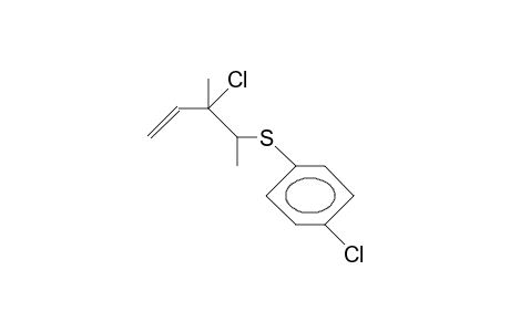 (E)-1-Chloro-4-[(2RS, 3sr)-2-chloro-1,2-dimethyl-3-butenyl)-thio]-benzol