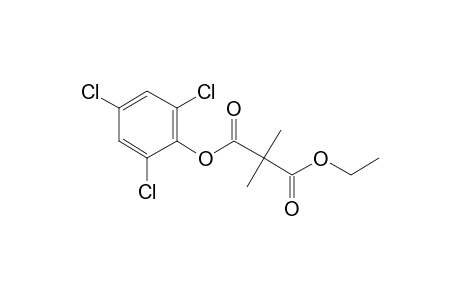 Dimethylmalonic acid, ethyl 2,4,6-trichlorophenyl ester