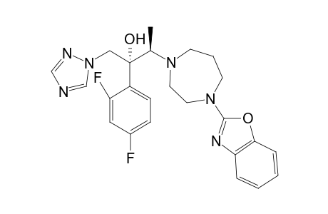 (2R,3R)-3-(4-(benzooxazol-2-yl)-1,4-diazepan-1-yl)-2-(2,4-difluorophenyl)-1-(1H-1,2,4-triazol-1-yl)butan-2-ol