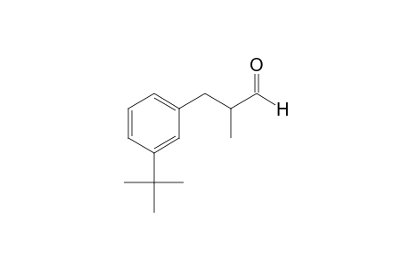A-Methyl-3-tert-butyl-benzenepropanal