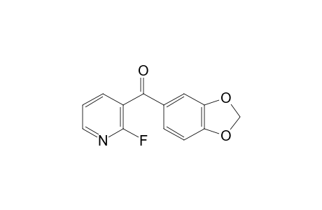 2-Fluoro-3-pyridyl 3,4-(methylenedioxy)phenyl ketone