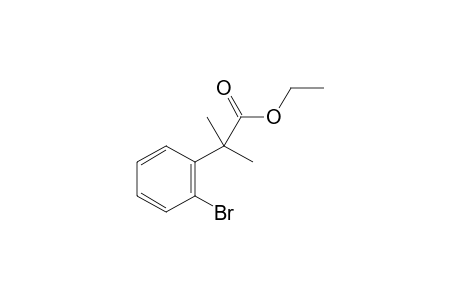 Ethyl 2-(2-bromophenyl)-2-methylpropanoate