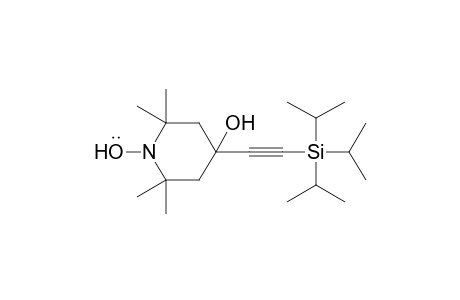 4-[(Triisopropylsilyl)ethynyl]-4-hydroxy-2,2,6,6-tetramethylpiperidine - 1-oxyl