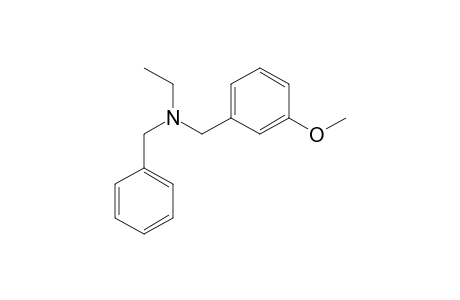 N-Benzyl-N-ethyl-3-methoxybenzylamine