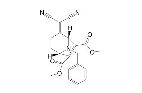 Dimethyl (1RS,5SR)-8-benzyl-2-(dicyanomethylene)-8-azabicyclo[3.2.1]oct-6-ene-6,7-dicarboxylate