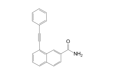 8-(Phenylethyn-1-yl)-2-naphthamide