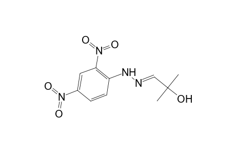 (1E)-2-Hydroxy-2-methylpropanal (2,4-dinitrophenyl)hydrazone