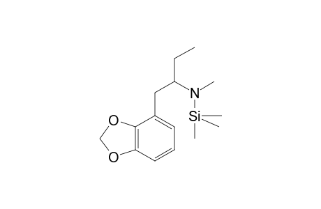 N-Methyl-1-(2,3-methylenedioxyphenyl)butan-2-amine TMS