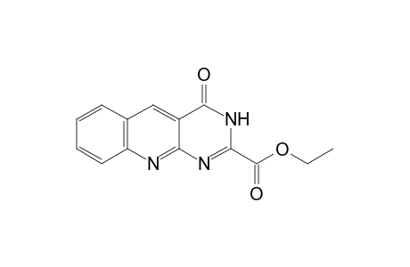 3,4-dihydro-4-oxopyrimido[4,5-b]quinoline-2-carboxylic acid, ethyl ester