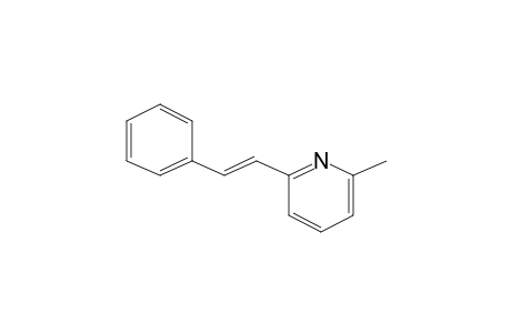 (E)-2-Methyl-6-styrylpyridine