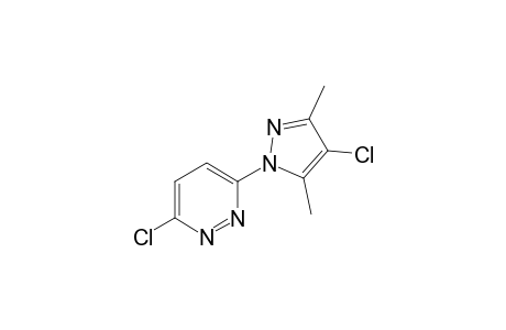 3-chloro-6-(4-chloro-3,5-dimethylpyrazol-1-yl)pyridazine