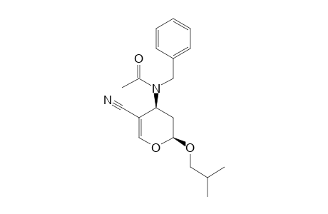 CIS-(2RS,4RS)-4-(N-ACETYL-N-BENZYLAMINO)-3,4-DIHYDRO-2-ISOBUTOXY-2H-PYRAN-5-CARBONITRILE