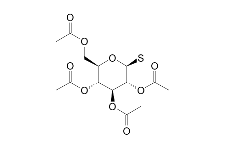 acetic acid [(2R,3R,4S,5R,6S)-4,5-diacetoxy-2-(acetoxymethyl)-6-mercapto-tetrahydropyran-3-yl] ester