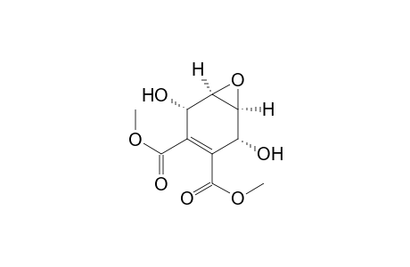 7-Oxabicyclo[4.1.0]hept-3-ene-3,4-dicarboxylic acid, 2,5-dihydroxy-, dimethyl ester, (1.alpha.,2.alpha.,5.alpha.,6.alpha.)-