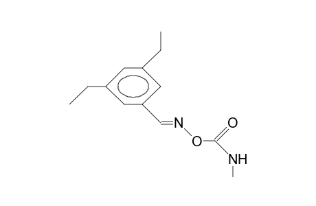 3,5-Diethyl-benzaldehyde O-methyl-carbamoyl oxime