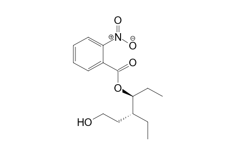 (3S,4R)-4-ethyl-6-hydroxyhexan-3-yl 2-nitrobenzoate