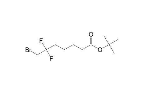 7-BROMO-6,6-DIFLUOROHEPTANOIC-ACID-TERT.-BUTYLESTER