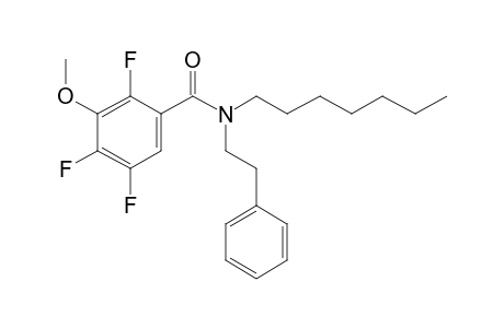 Benzamide, 2,4,5-trifluoro-3-methoxy-N-(2-phenylethyl)-N-heptyl-