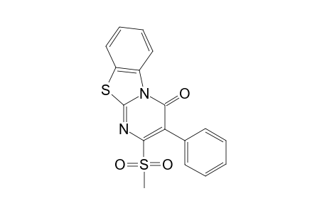 (4-Oxo-3-phenyl-4H-pyrimido[2,1-b]benzothiazole)-2-methylsulfone