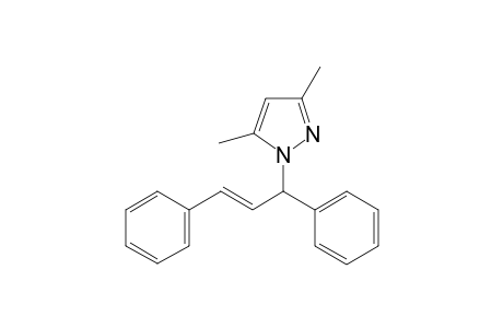 (E)-1-(1,3-diphenylallyl)-3,5-dimethyl-1H-pyrazole