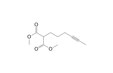 Methyl 2-methoxycarbonyloct-6-ynoate